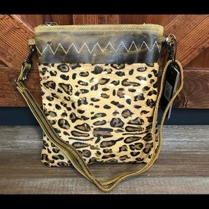 NWT Myra Leopard Bag (Crossbody style)